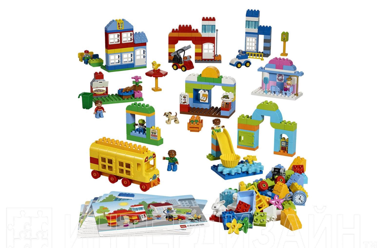 Конструктор г. Конструктор LEGO Education Preschool Duplo наш городок 45021. Наш родной город LEGO Duplo 45021. Конструктор LEGO Education 45021 наш родной город. LEGO Duplo Town.