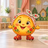 Двусторонняя декорация «Колобок» 52839 галерея 1