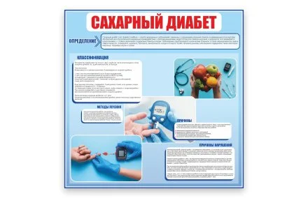 Стенд "Сахарный диабет"