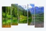 Модульная картина "Горная природа" 17153 галерея 1