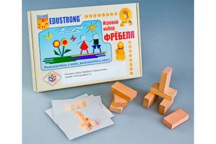 Игровой набор Фребеля "Кирпичики" (серия "Эксперимент")