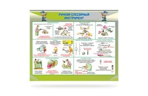 Стенд "Ручной слесарный инструмент"