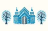 Замок снежной королевы 52743 галерея 2