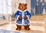 Двусторонняя декорация «Медведь» 52843 галерея 3