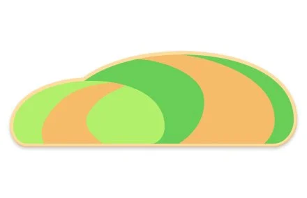 Декорация "Дороги" 121х41 см