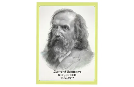 Стенд "Портрет Менделеев Д.И."