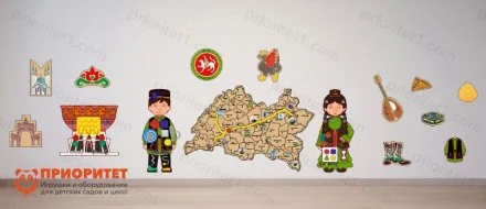 Комплексное настенное решение «Татарстан»
