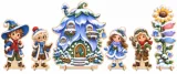 Комплект декораций «Незнайка в Цветочном городе» 52853 галерея 2