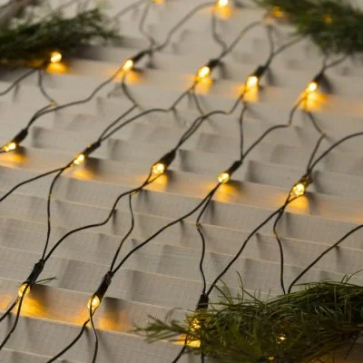 СЕТЬ, Ш:2 м, В:2 м, Н.Т. LED-224-220V, 8 режимов, ЖЕЛТЫЙ 