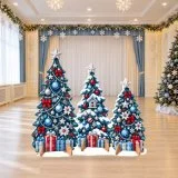 Комплект декораций «Новогодние ёлочки» 52872 галерея 1