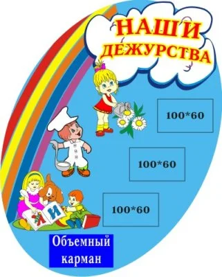 Стенд Наши дежурства