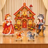 Комплект декораций «Кошкин дом» 52983 галерея 1
