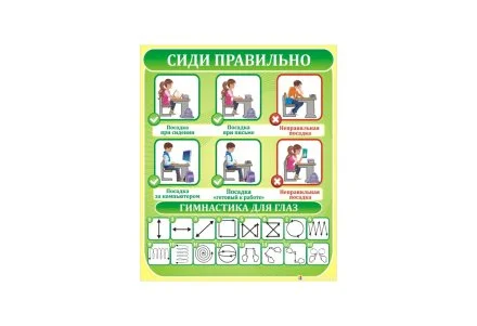 Сиди правильно