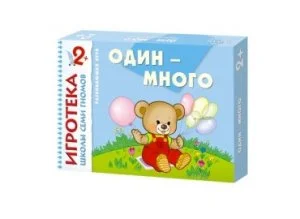Развивающая игра Один - много