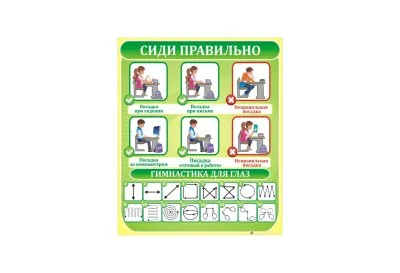 Сиди правильно