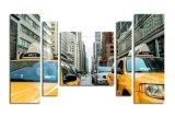 Модульная картина "Такси большого города" 17468 галерея 1