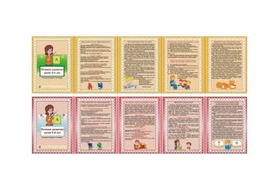 Двухсторонняя папка-передвижка " Речевое развитие 4-5, 5-6 лет"