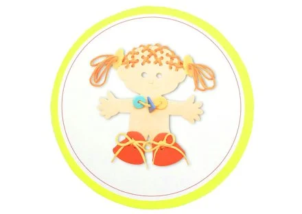 Шнуровка "Девочка"