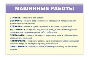Стенд "Машинные работы"
