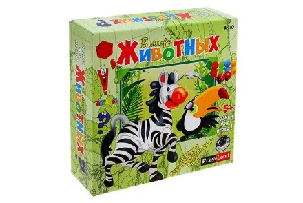 Настольная игра "В мире животных"
