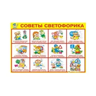 Виниловые плакаты по изучению правил дорожного движения