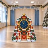 Декорация «Новогодние часы» 52882 галерея 3