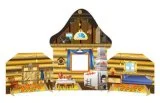 Двусторонний игровой мебельный элемент "Теремок" внутри-снаружи 51486 галерея 2