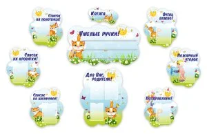 Набор для оформления группы "Котята"