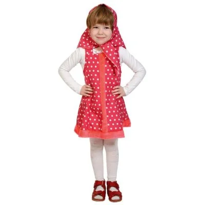 Карнавальный костюм "Машенька", сарафан, косынка, рост 92-122 см