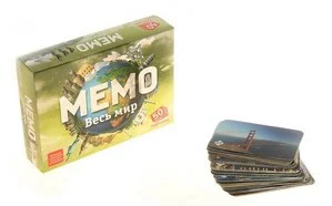 Настольная игра "Мемо. Весь мир"