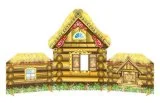 Двусторонний игровой мебельный элемент "Теремок" внутри-снаружи 51486 галерея 1