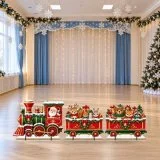 Комплект декораций «Новогодний поезд со зверятами» 52878 галерея 3