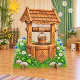 Двусторонняя декорация «Сказочный колодец. Лето–Зима» 52760 галерея 3