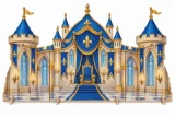 Трёхстворчатая декорация «Королевский замок» 52835 галерея 2