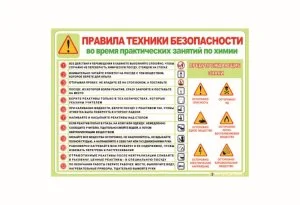 Правила техники безопасности