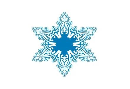 Наклейка "Снежинка"