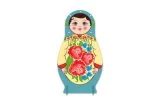 Двусторонняя напольная декорация "Матрешка" малая 51484 галерея 3
