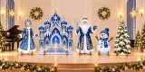 Новогодний комплект декораций «Снегурочка» 52855 галерея 3