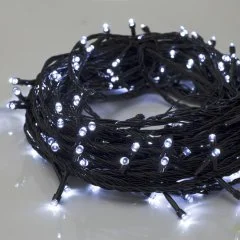 НИТЬ, 20 м, Н.Т. LED-200-220V, 8 режимов, БЕЛЫЙ 