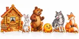 Комплект декораций «Колобок» 52988 галерея 2