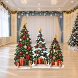 Комплект декораций «Новогодние ёлочки» 52872 галерея 3