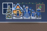 Новогодний комплект декораций «Почта Северного полюса» 52856 галерея 3