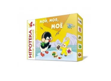 Развивающая игра Мой, моя, мое
