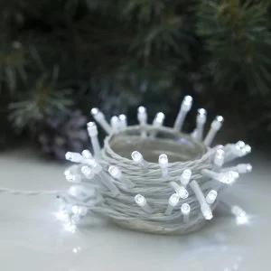 НИТЬ, 5 м, Н.Б. LED-50-220V, 8 режимов, БЕЛЫЙ 