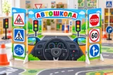 Двусторонняя игровая ширма «Перекрёсток — Автошкола» 53000 галерея 3
