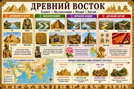 Учебный стенд для кабинета истории «Древний Восток»