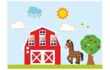 Декоративно-развивающая панель "Ферма" 52785 галерея 1