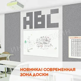 Новинка! Современная зона доски