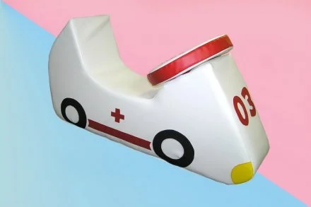 Контурная игрушка "Машина Скорая"