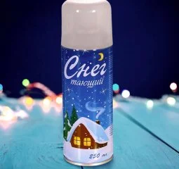 Спрей "Тающий снег", цвет белый, 250 мл (2ШТ)